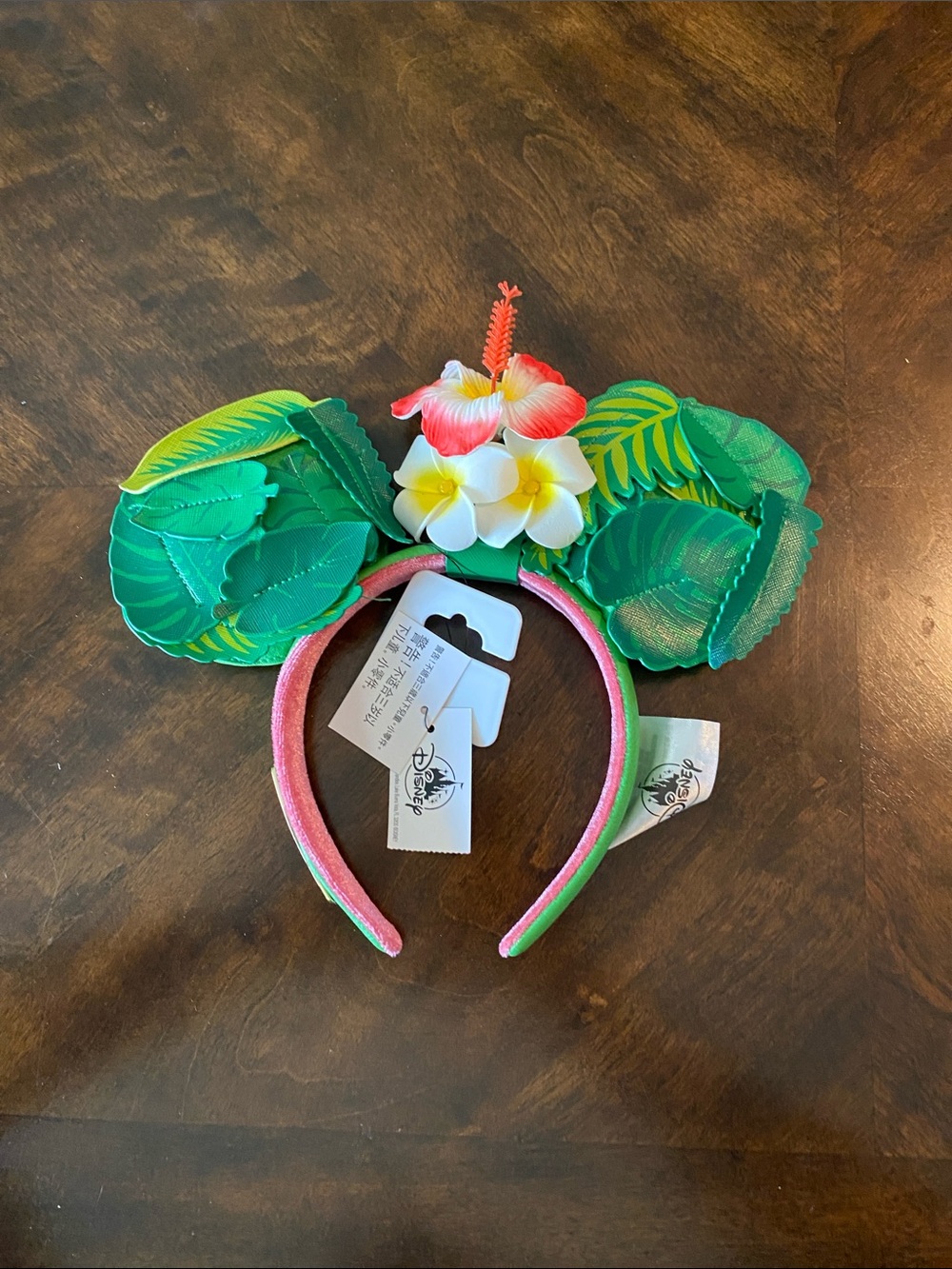 NWT Disney Caribbean Bech Resort tropical Loungefly Mickey Mouse Ears